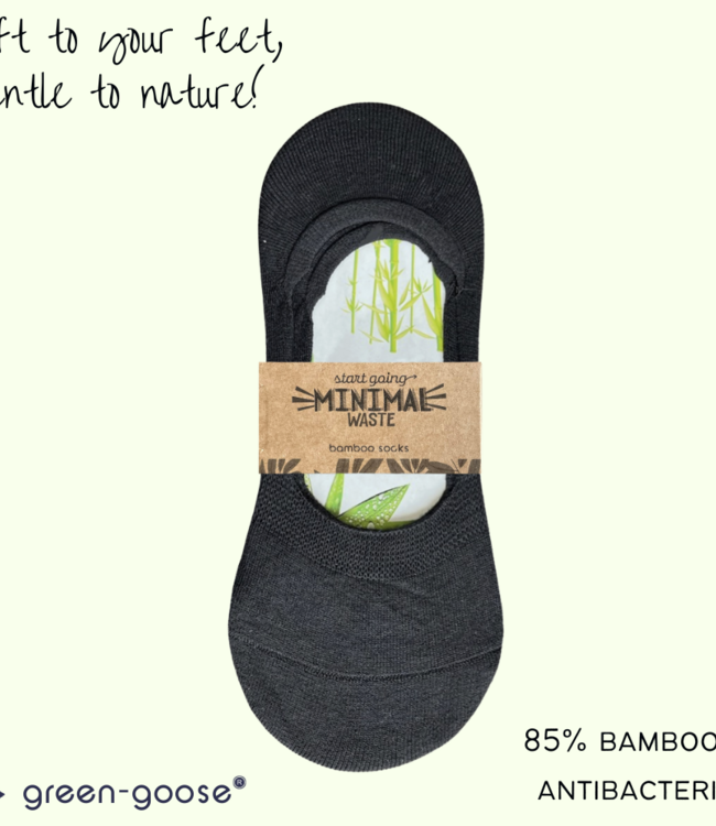 green-goose Bamboe Dames Footies - 10 paar - 85% Bamboe - Multicolor - Maat 35-39