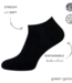 green-goose Bamboe Dames Enkelsokken - 5 Paar - Maat 35-42 - 95% bamboe