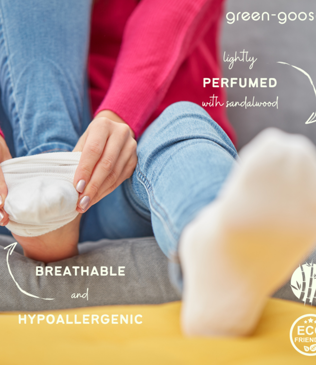 green-goose Bamboe Dames Enkelsokken - 5 Paar - Maat 35-42 - 95% bamboe