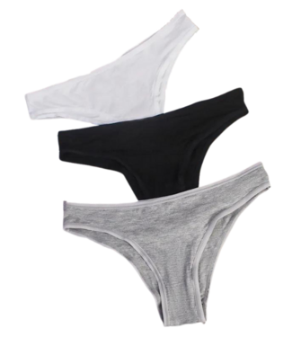 Green Goose green-goose Bamboe Dames Slip | 4 Stuks | Grijs