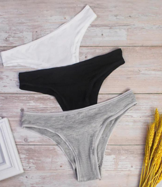 Green Goose Bamboe Dames Slips - 2 Stuks - Wit - 95% Bamboe