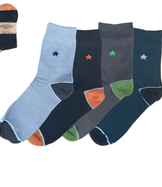 Green Goose green-goose Bamboe Sokken | 4 Paar | Ster | 39-44