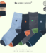 green-goose Bamboe Sokken | 4 Paar | Ster | 39-44