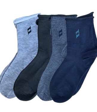 Green Goose green-goose Bamboe Drukvrije Sokken - 4 Paar - Maat 39-44 - Mixed - 100% Bamboe