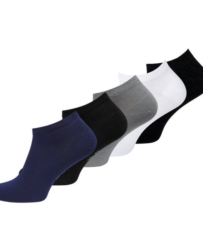 green-goose Bamboe Unisex Sneakersokken - 5 Paar - Maat 37-43 - 85% Bamboe