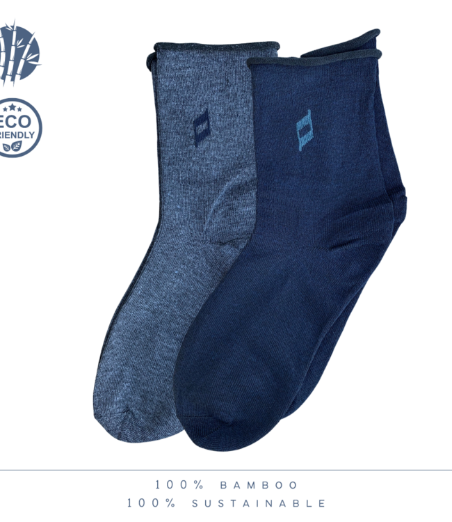 green-goose Bamboe Drukvrije Sokken - 4 Paar - Maat 39-44 - Mixed - 100% Bamboe