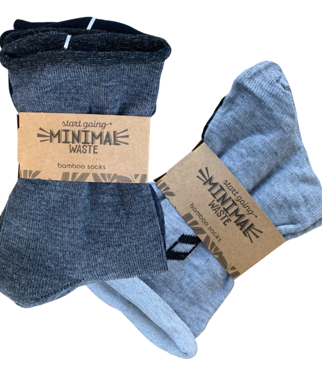 green-goose Bamboe Drukvrije Sokken - 4 Paar - Maat 39-44 - Mixed - 100% Bamboe