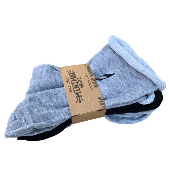 green-goose Bamboe Drukvrije Sokken - 4 Paar - Maat 39-44 - Mixed - 100% Bamboe