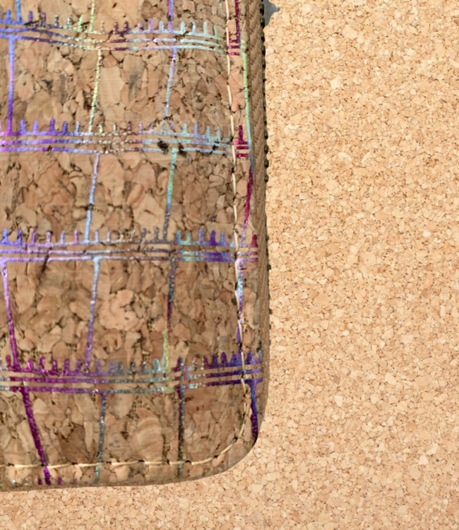 green-goose Kurk Dames Portemonnee - Galaxy