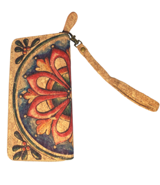 Green Goose green-goose Kurk Dames Portemonnee - Mandala