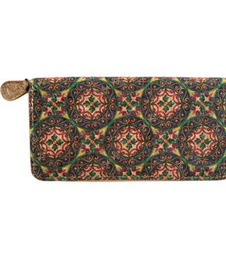 Green Goose Kurk Dames Portemonnee - Circles