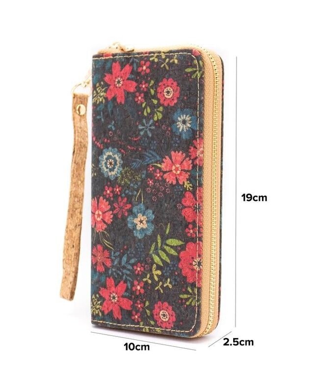 green-goose Kurk Dames Portemonnee - Circles