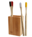 Bamboe Tandenborstelhouder met 4 Castor Tandenborstels
