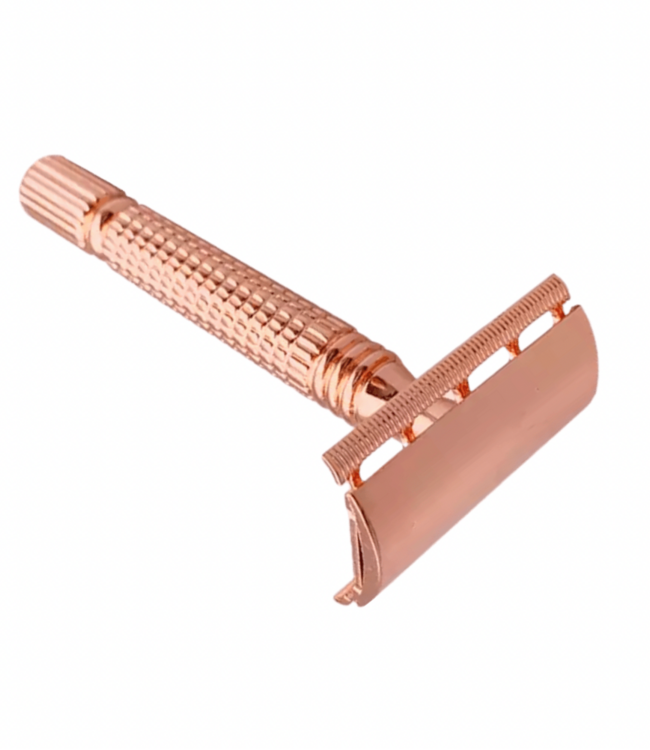 green-goose Klassieke Scheerset - Roze Goud