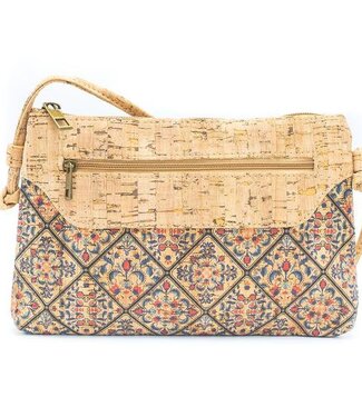 Green Goose green-goose Kurk Schoudertasje - Schuine Tegel