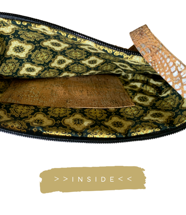 green-goose Kurk Schoudertas - Cirkels