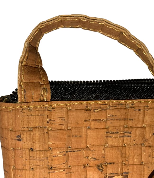 green-goose Kurk Schoudertas - Bruin