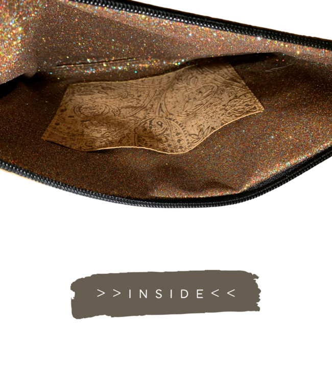 green-goose Kurk Schoudertas - Zilver