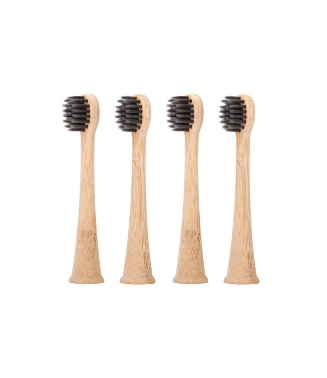 green-goose Sonicare Bamboe Opzetborstels Volwassenen - 4 Stuks