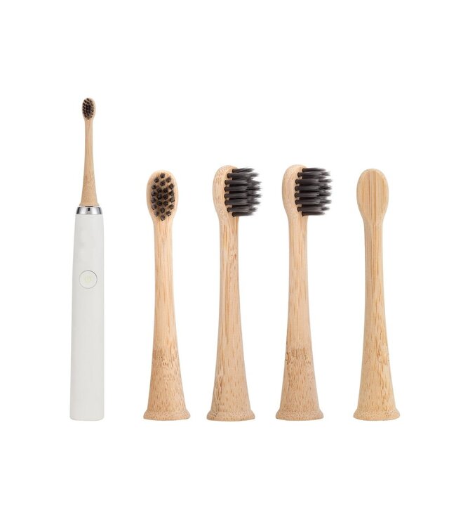 green-goose Sonicare Bamboe Opzetborstels Volwassenen - 4 Stuks