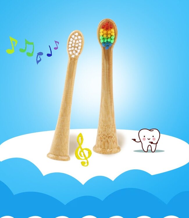 green-goose Philips Sonicare Opzetborstels Kids | 8 Stuks | Rainbow