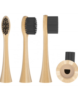 Green Goose green-goose Sonicare Bamboe Opzetborstels Kinderen - 4 Stuks