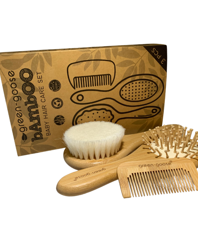 green-goose Baby Bamboe Haarverzorgingspakket