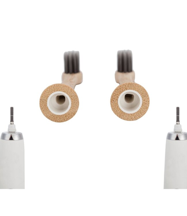 green-goose Sonicare Bamboe Opzetborstels Kinderen - 4 Stuks