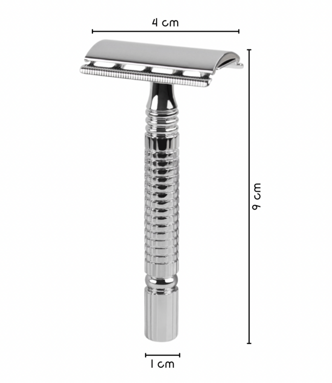 green-goose Klassieke Scheerset - Zilver