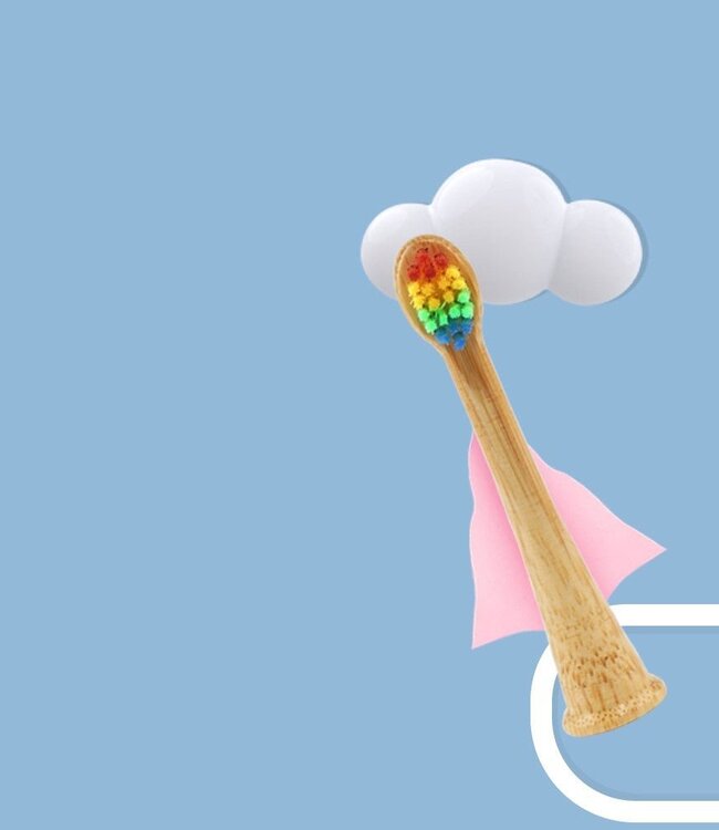 green-goose Sonicare Opzetborstels Kinderen - 4 Stuks - Rainbow