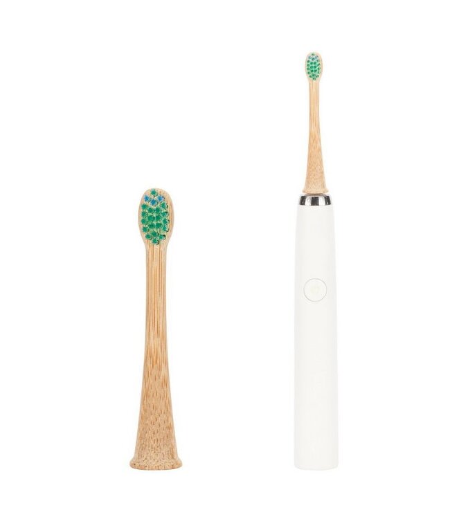 green-goose Sonicare Bamboe Opzetborstels Kinderen - 4 Stuks - Groen