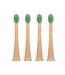 green-goose Sonicare Bamboe Opzetborstels Kinderen - 4 Stuks - Groen