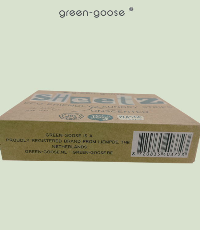 green-goose Wasstrips - 32 Strips - Ongeparfumeerd