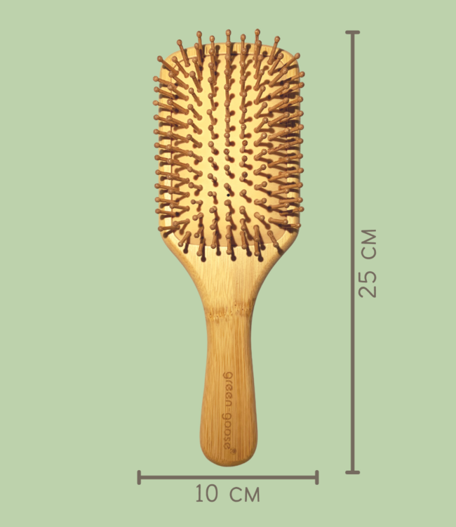 green-goose Bamboe Haarborstel XL