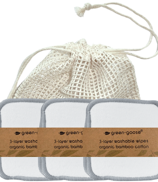 Green Goose green-goose Herbruikbare Wattenschijfjes - 15 Stuks - Scrub