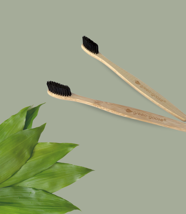 green-goose Bamboe Tandenborstels | 8 Stuks | Hard