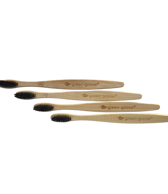 green-goose Bamboe Tandenborstels | 8 Stuks | Hard