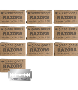 Green Goose green-goose Scheermesjes | 10x10 Stuks