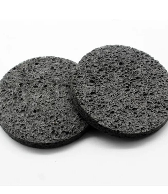 green-goose Bamboe Houtskool Cellulose Sponsjes | 60 Stuks