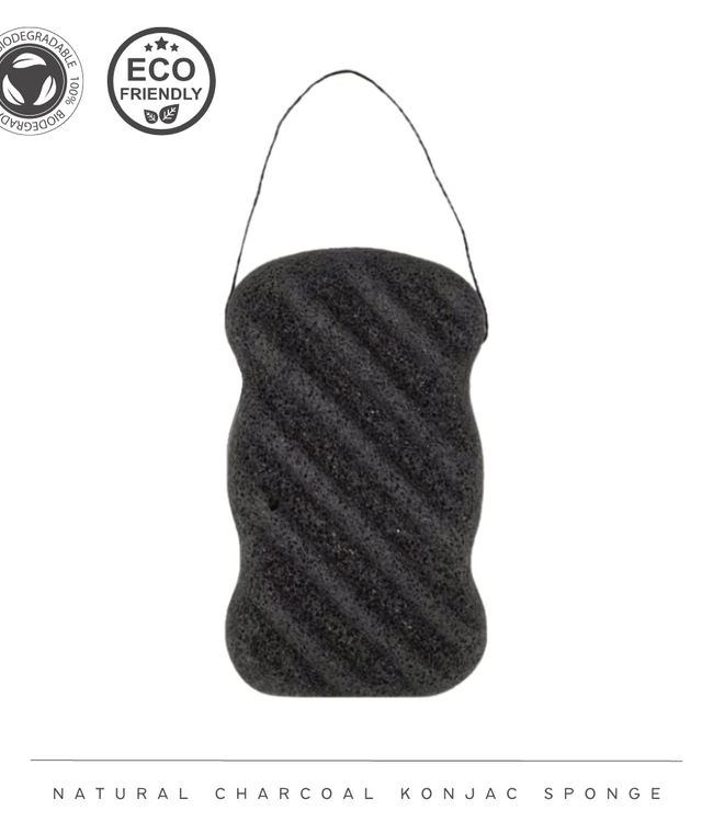 green-goose Houtskool Konjacsponsjes | 2 Stuks