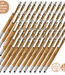 50 Duurzame Bamboe Stylus Pennen