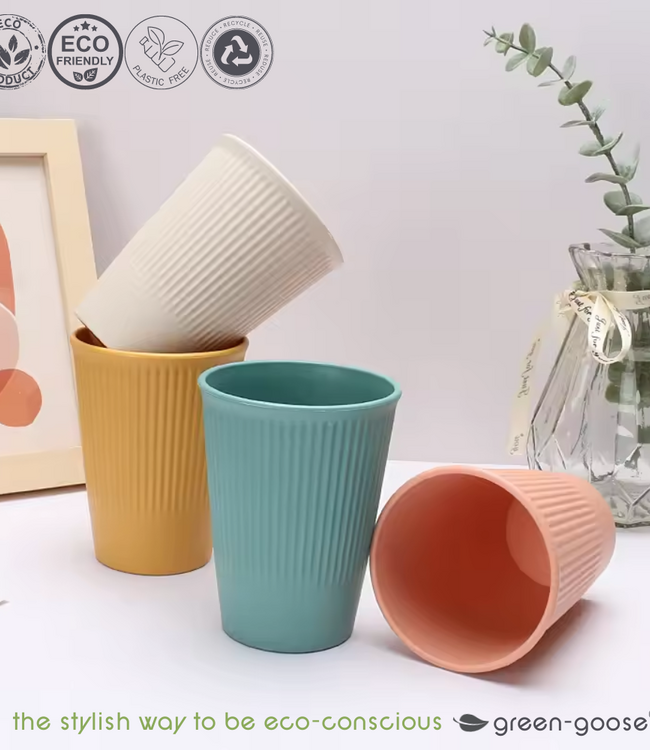 green-goose Bioplastic Servies - 28-delig