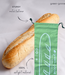 green-goose Herbruikbare rPet Stokbroodzak - 70x21cm