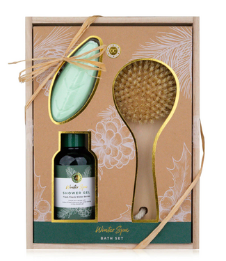 Green Goose Giftset Bad XL - Fresh Pine & Winter Berries
