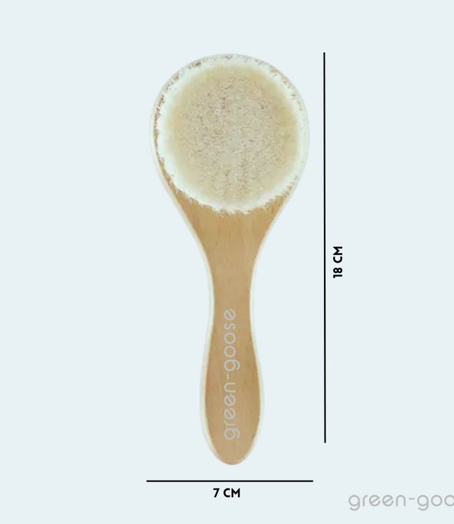 green-goose Baby Bamboe Haarborstel