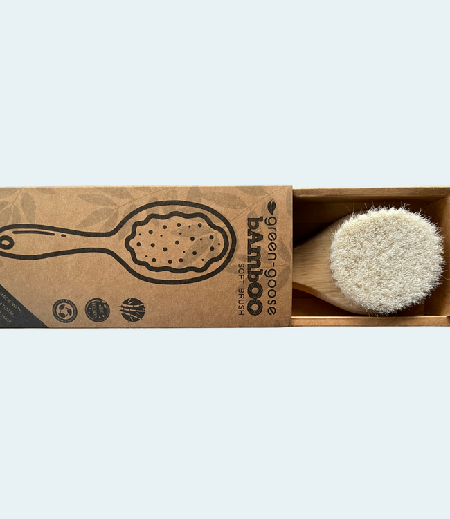 green-goose Baby Bamboe Haarborstel