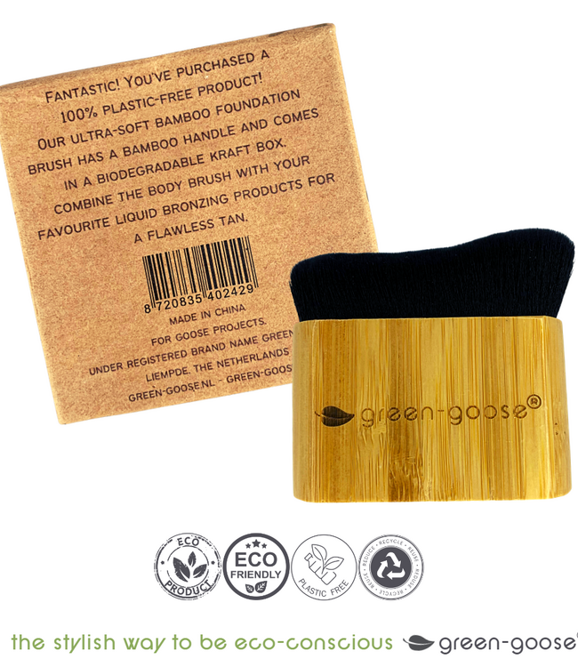 green-goose Bamboe Foundation Kwast