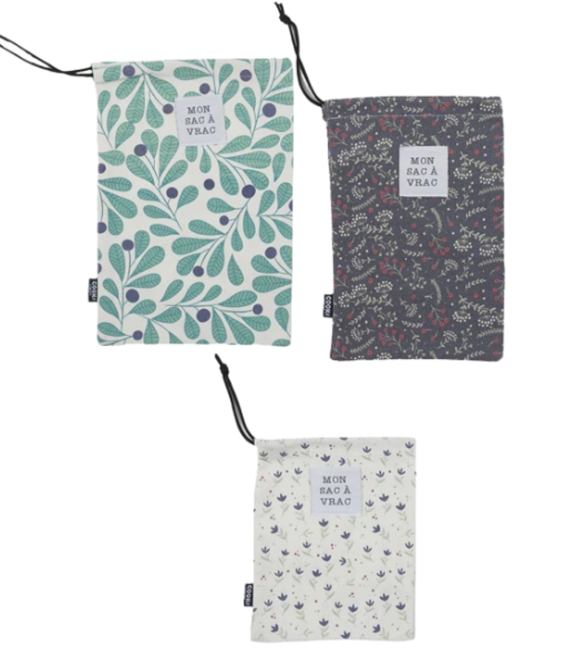 Cook Concept Katoenen Broodzakken | Set van 3