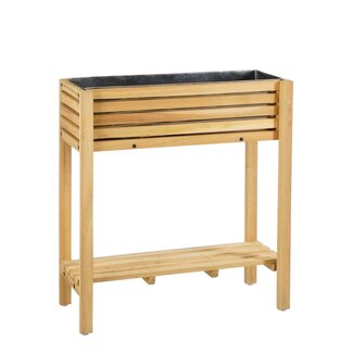 Plantenbak buiten Bruin 1Acacia hout