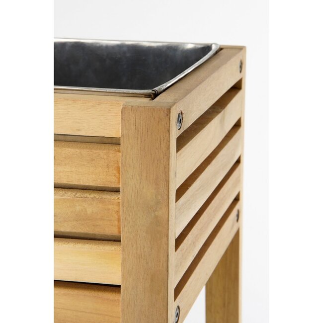 Plantenbak buiten Bruin 1Acacia hout